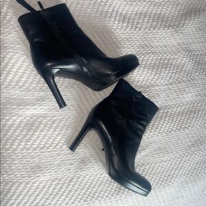 Naturalizer Black Heeled Boots